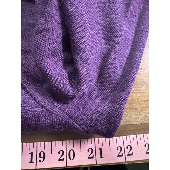 Vintage Susan Bristol Womens XLarge Sweater Cowl Neck Merino Wool Warm Layers - Picture 6 of 7